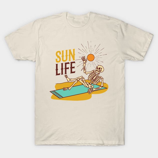 Sun life T-Shirt by DeviAprillia_store